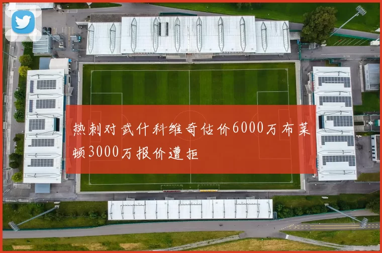 热刺对武什科维奇估价6000万布莱顿3000万报价遭拒